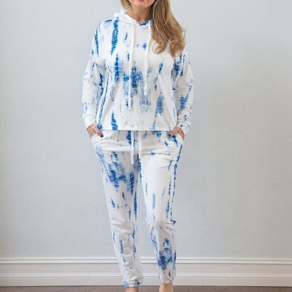 Retro Tie Dye Joggers - Picture 1 of 4